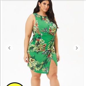 Forever 21 Plus Floral Print Dress